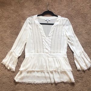 William Rast Women’s ruffle shirt